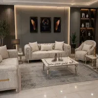 مبل راحتی شرکتی مدل وینچنزا3سال گارانتی معتبر ویژه