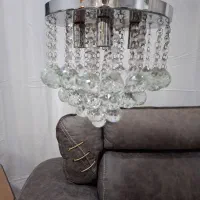 لوستر استیل و اباژور ایستاده|لوستر و چراغ آویز|فردیس, ثابتی|دیوار