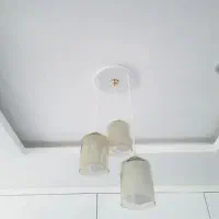 چراغ آویز یا لوستر سه عددی