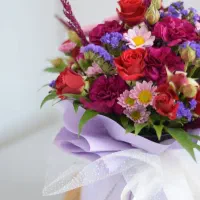 دسته گل طبیعی