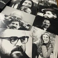 قاب عکس چوبی بازیگران رشتی ( ۱۶ عدد)