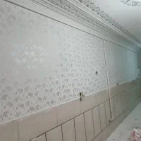 رنگ کاری وطرح کاغذ دیواری