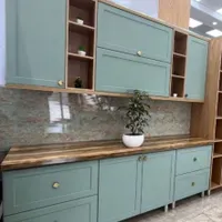 زیبای آشپزخانه با کابینت های ماکلوان|مصالح و تجهیزات ساختمان|آستانه اشرفیه, |دیوار