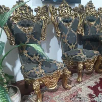 مبل سلطنتی ۹ نفره  (قیمت توافقی)|مبلمان خانگی و میز عسلی|میاندوآب, |دیوار