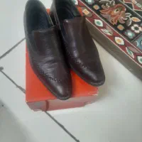 کفش چرم خالص