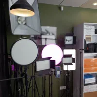 رینگ لایت۱۰اینچ پایه ۲ متری zx26/میکروفن/سافت باکس|دوربین عکاسی و فیلمبرداری|مشهد, اقبال|دیوار