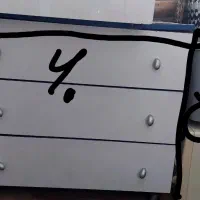 کشو MDF و یک عدد باکس هایگلاس