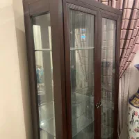 دو عدد بوفه چوب گردو|بوفه، ویترین، کنسول|تهران, قلهک|دیوار