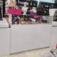 ویترین، کانتر MDF ملامین روکش سفید قیمت مناسب