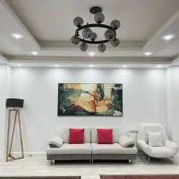 نیم ست مبل تختخواب شو کاملا نو