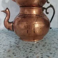 قوری وکتری مسی|قوری، کتری، قهوه‌ساز دستی|گالیکش, |دیوار