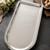 سینی زیر سماوری استیل