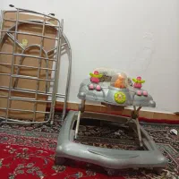 یک عدد روروک و گهواره تخت بچه