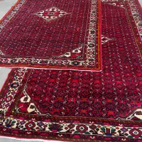 فرش دستباف (بساک)جفت ۶ متری ۹ تخته موجوده|فرش|مشکیندشت, |دیوار