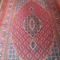 طرح دستباف نخی یدونه شش متری|فرش|کرمانشاه, |دیوار