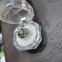 انگشتر نقره موزانایت|جواهرات|مراغه, |دیوار