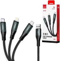 کابل شارژ سه سر هیسکا LX-13