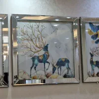 تابلو سه تکه آینه کاری