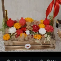 باکس گل شمع برای عروس خانمهای عزیز