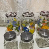 شش عدد شیشه بانکه