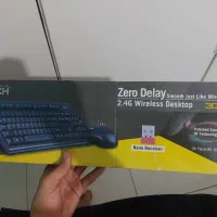 ست کیبورد و ماوس بی‌سیم Zero Delay 2.4G Desktop