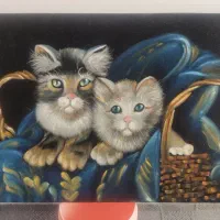 تابلوی فروشی رنگ روغن و سیاه قلم|تابلو، نقاشی، عکس|بیرجند, |دیوار