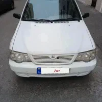 پراید سفید 132مدل 90 دور رنگ