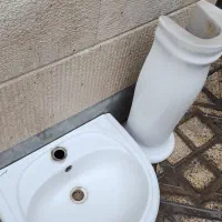 روشویی با پایه چینی  سالم