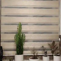 یک جفت پرده زبرا در حد نو