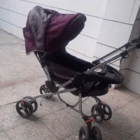 کالسکه ..جنس پارچه برزنت|کالسکه و لوازم جانبی|قزوین, |دیوار