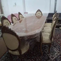 میز وصندلی ناهارخوری 8نفره|میز و صندلی غذاخوری|شهرکرد, |دیوار