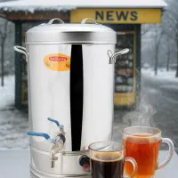 سماور صنعتی گازی و برقی ، بویلرآب جوش