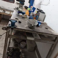 میز اهنی محکم ۲ متر در یکمتر