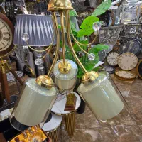 آویز لوستر گیلاسی ۳ شعله آشپزخانه لوستر