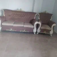 فروش فوری مبل 7نفره|مبلمان خانگی و میز عسلی|کلارآباد, |دیوار