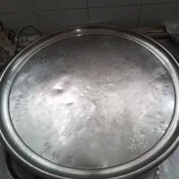 سینی استیل بزرگ ظرف سالاد