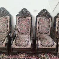 شش عدد مبل قالی سالم در حد نو