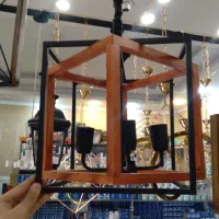 لوستر ۴شعله|لوستر و چراغ آویز|شهریار, شهرک شاهد|دیوار