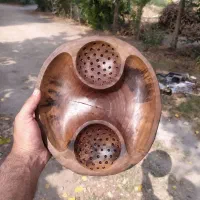 اردوخوری سه خانه چوب گردو