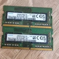 دو عدد رم لپتاپ سامسونگ 8 گیگ ddr4 3200