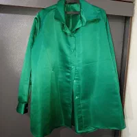 شومیز مانتویی  ساتن  نو شیک