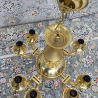 لوسترهای برنجی و چراغ خواب(دیواری)
