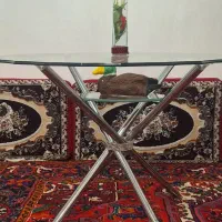 میز شیشه ای|میز و صندلی غذاخوری|تبریز, |دیوار