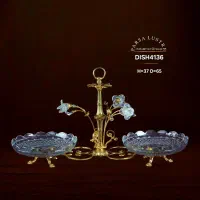 ظرف کریستال برنز مهیار