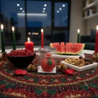 شمع های شب یلدا عمده و تکی|صنایع دستی و سایر لوازم تزئینی|اصفهان, کشاورزی|دیوار