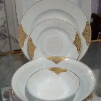 سرویس چینی مجلل شیک شش،۱۲ نفره،۱۸نفره تا ۳۰ نفره