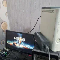 xbox 360 آرکید کپی خور+دو دسته اورجینال+هارد