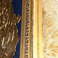 تابلو وان اکات قدیمی .بسیار سنگین|تابلو فرش|مشهد, شهید فرامرز عباسی|دیوار