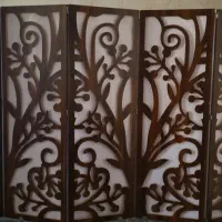 پارتیشن چوبی ودستگاه ذرت|آرایشگاه و سالنهای زیبایی|فارسان, |دیوار