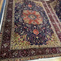جفت ۶ متری تبریز زمینه سرمه ای|فرش|تهران, سعادت‌آباد|دیوار